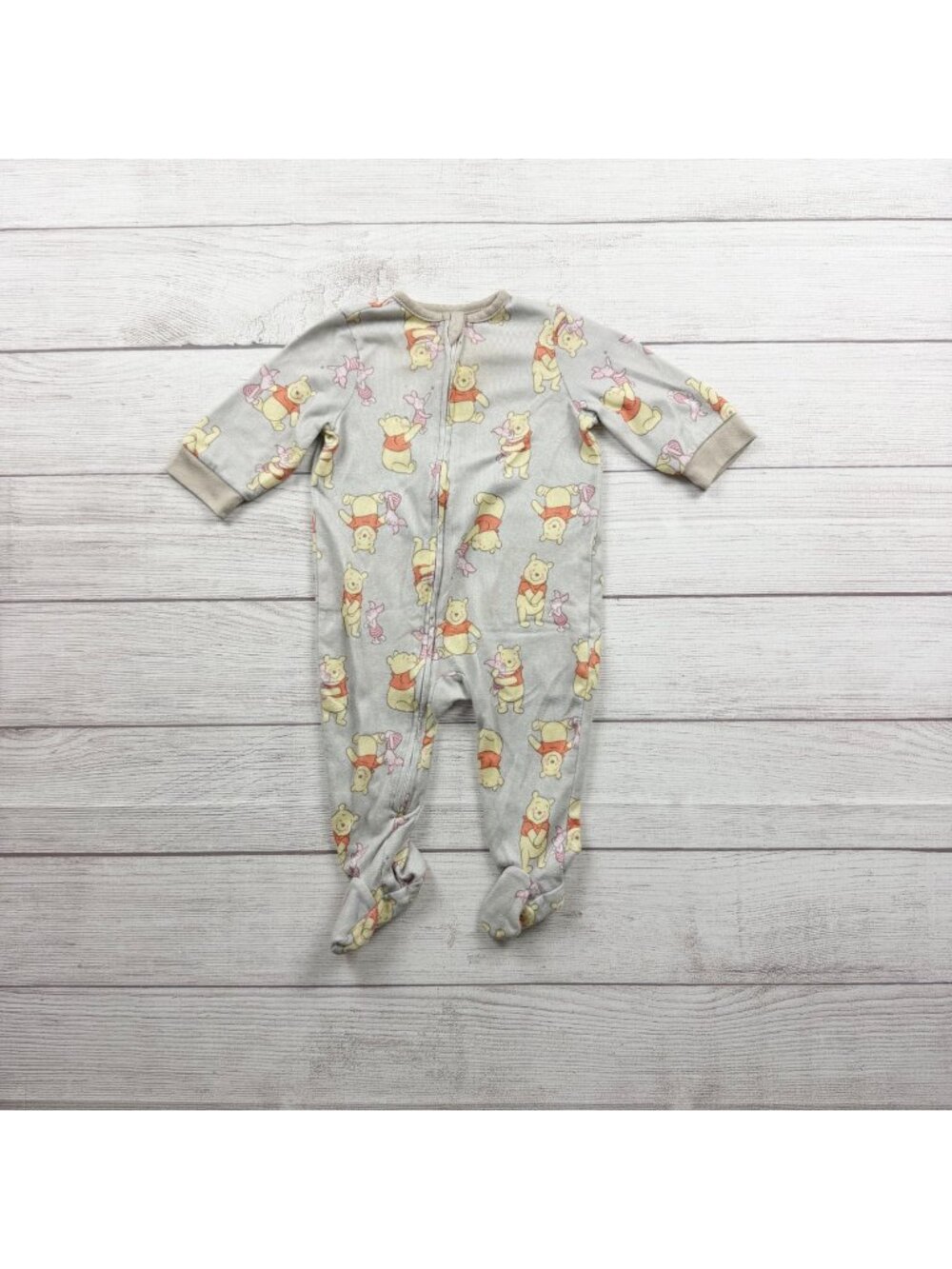 Disney Baby Footed Sleep Play Pajamas Winnie The Pooh Piglet Graphic 3-6 Months